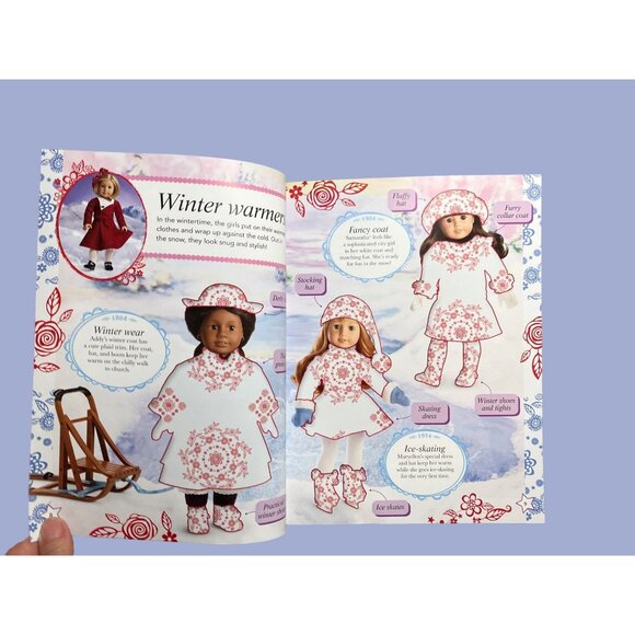 American Girl Ultimate Sticker Collection Dress Up Book With Stickers - Picture 6 of 15